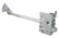 A-48502-R RIGHT DOOR LATCH FOR SLANT WINDSHIELD 4 DOOR AND 68C CABRIOLET