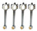 A-6214-A New Forged Connecting Rod Set- Std Bore