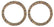 A-6648 Oil Return Pipe Gaskets- Pair