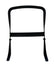 A-70123-VL 1930-31 Leather Back Victoria Drivers Front Seat Frame
