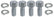A-8505-KB Water Pump Mounting Bolts/Studs-