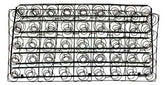 A-85501 Seat Spring-1928-1929 60A , 60B and 60C leatherback 4 door front seat backrest springs