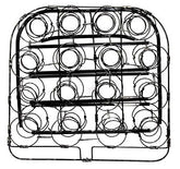 A-85903 Seat Spring- A-400, Late Victoria and Deluxe Tudor Sedan- Left Front Backrest