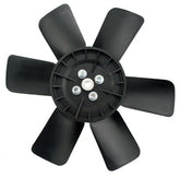 A-8600-C 6 Blade Plastic Fan with Steel Hub
