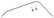 A-9240-C Outside Fuel Line (Gas Line)With 1/2" Fittings- Mid-Late 1931