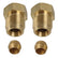 A-9245 Outside Fuel Line Fittings- 9/16"- Pair