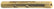 A-9582-A Zenith Throttle Shaft Only- For Use With Brass Lever