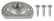 A-9770 Accelerator Footrest Base Plate And Screws