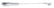 A-17529-B Wiper Arm - Stainless - Fits Universal Blades (A17527)