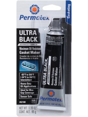 A-6001    Permatex Ultra Black Gasket Maker - 3.35 OZ.