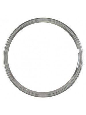 A-1133-A  Stainless Steel Trim Ring for 16 inch wheels- Smooth