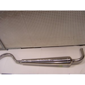 A-5230-SS  Muffler Polished Stainless Steel USA Made