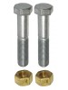 A-5251-AS  Muffler Clamp Bolts with Brass Nuts 1928-29