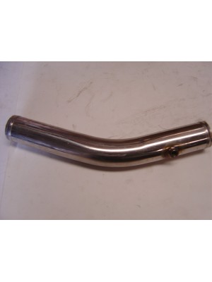 A-8291-S  Stainless Steel Mandral Bent Lower radiator pipe- Made exactly like the 1929-1931 Lower water Pipe- Only NON rusting stainless steel