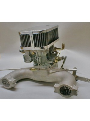 A-9501-S Weber 2 barrel carburetor manifold complete kit