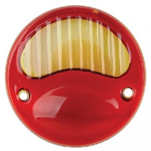 A-13450-D  Tail Light Lens Red/Amber