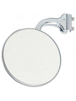 A-17712-A  4" Curved Arm Peep Mirror -Left or Right