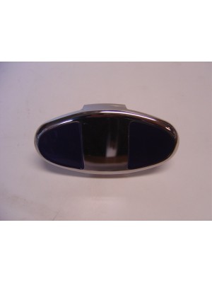 A-17758-D  Stainless Clad Bumper Clamp- Painted Blue