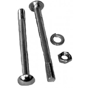 A-17834  Bumper End Bolts - Pair  W/ Nuts & LW