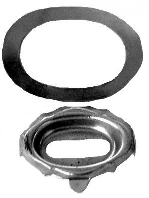 A-47515-B  Inside Slide Lock Escutcheon- USA Made- 