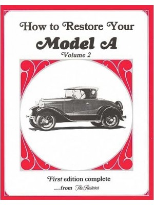 A-99016  How To Restore The Model A Volume #2