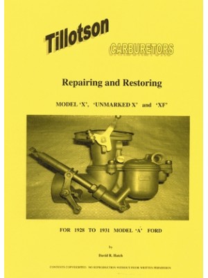 A-99041  Tillotsen Carburetor Rebuilding Manual