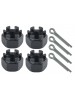 A-5706  Rear Spring U-Bolt Castle Nuts-set/4