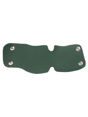 A-8506-G Green Leather Water Pump Cover